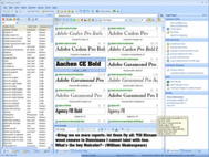 FontExpert 2009 screenshot